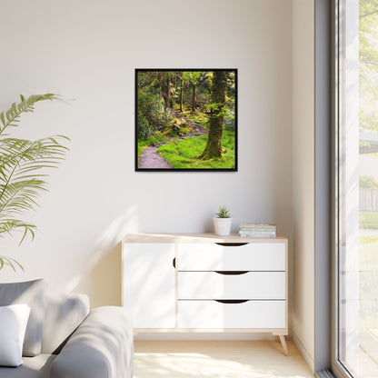 Torc Trail Matte Canvas, Framed (Multi-color)