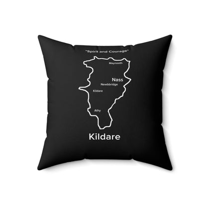 Kildare Spun Polyester Square Pillow Black Edition 4 Sizes