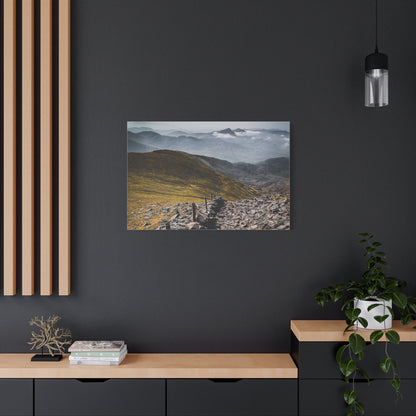 Wall in Mountains Matte Canvas, Stretched, 1.25"