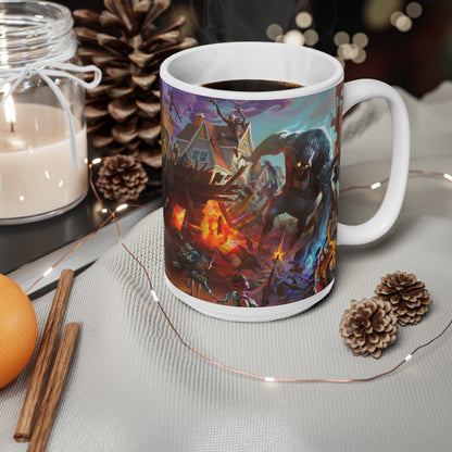 Fortnite-Themed Ceramic Coffee Cups - 11oz & 15oz Gaming Mugs for Coffee Lovers