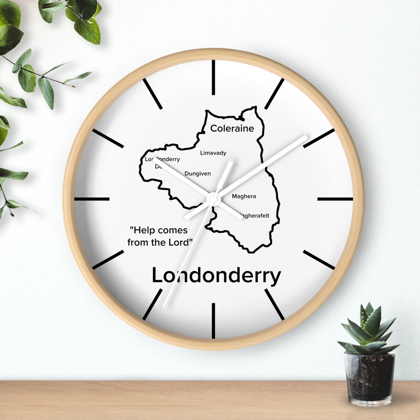 Londonderry County Wall Clock
