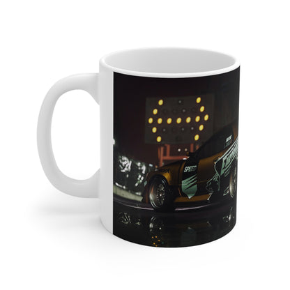 Race-Inspired Ceramic Coffee Cups | 11oz & 15oz | Perfect Gift for Car Enthusiasts