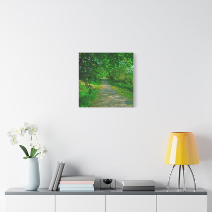 Listowel River Walk Matte Canvas, Stretched, 1.25"