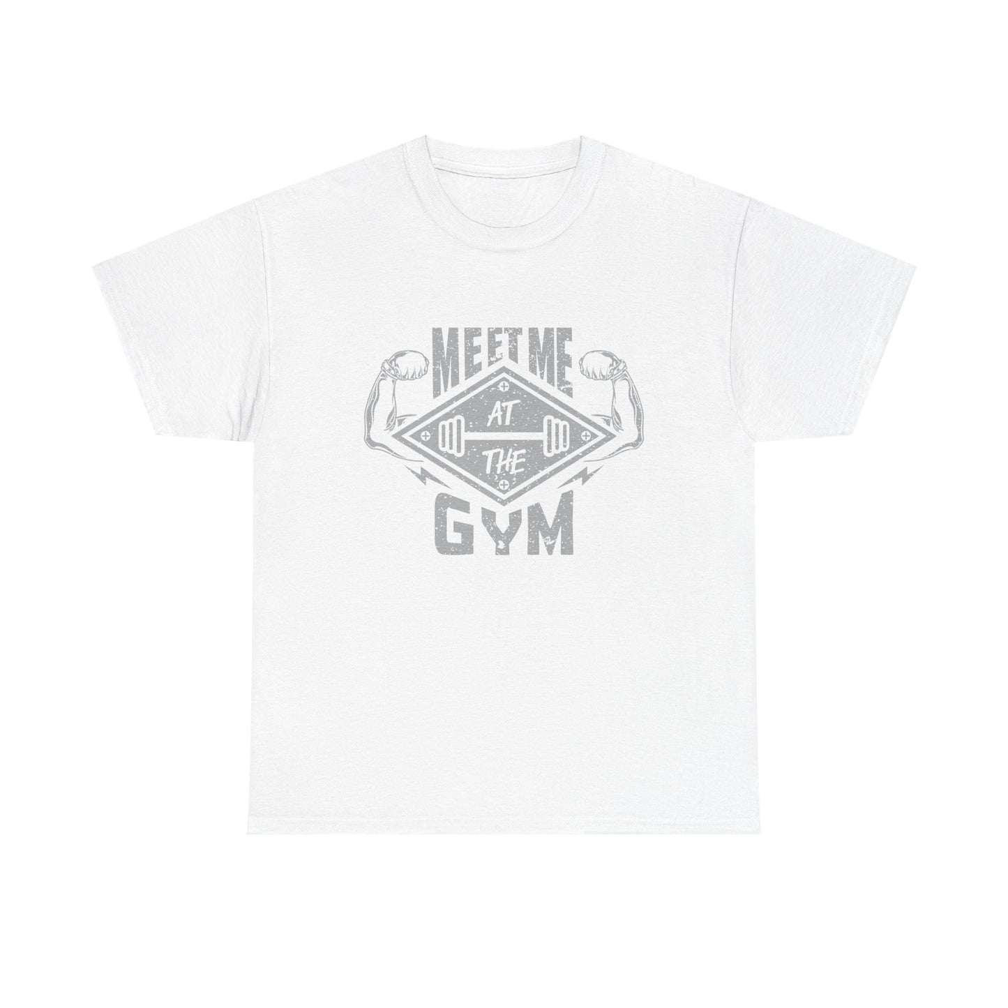 Meet Me at the Gym Unisex Heavy Cotton Tee - Fitness Motivational Shirt