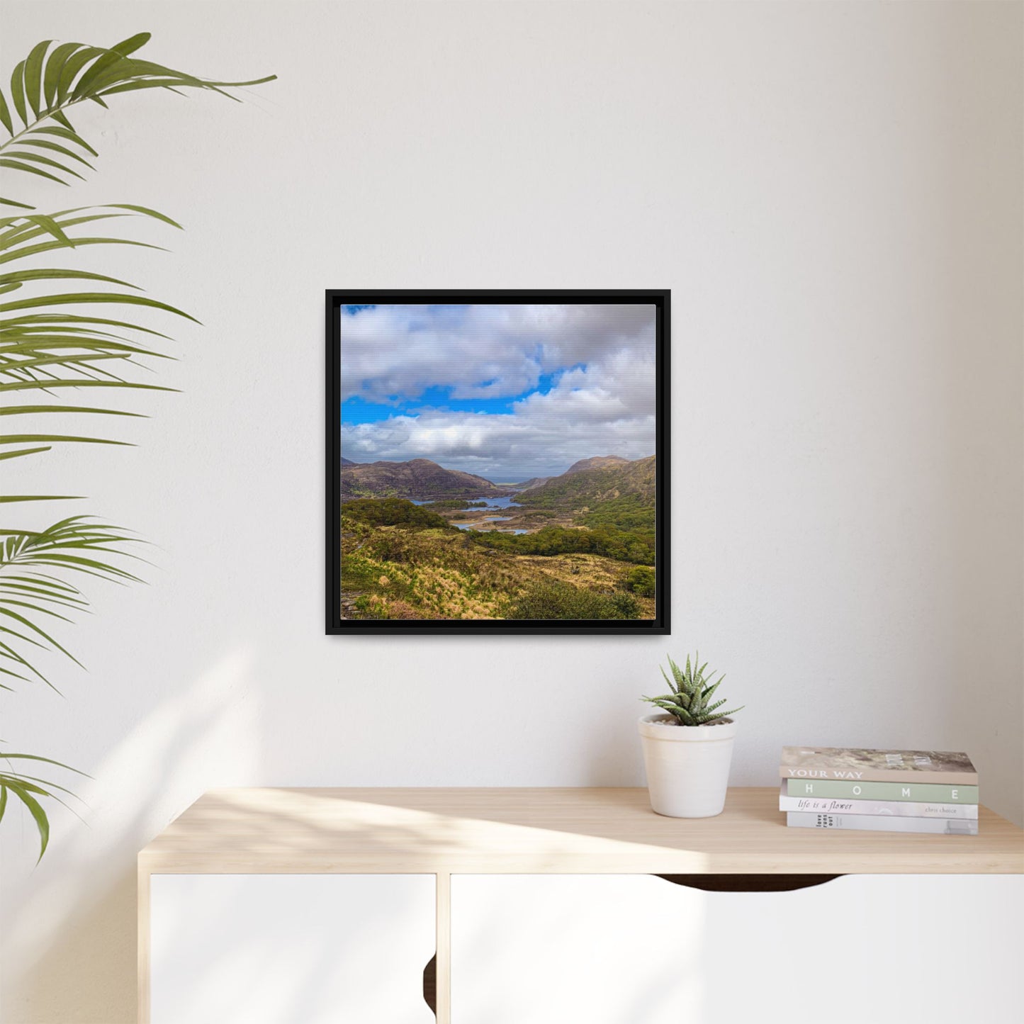 Matte Canvas, Framed (Multi-color)