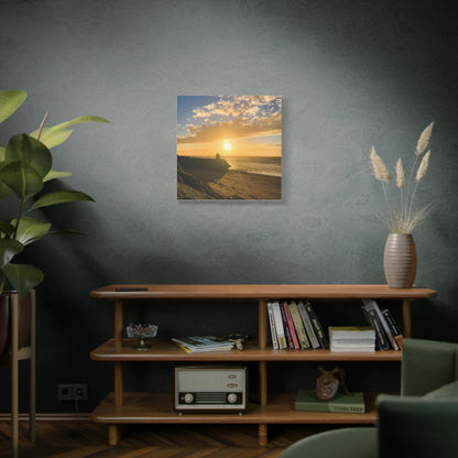 Ballybunion Sunset Castle Matte Canvas, Stretched, 1.25"