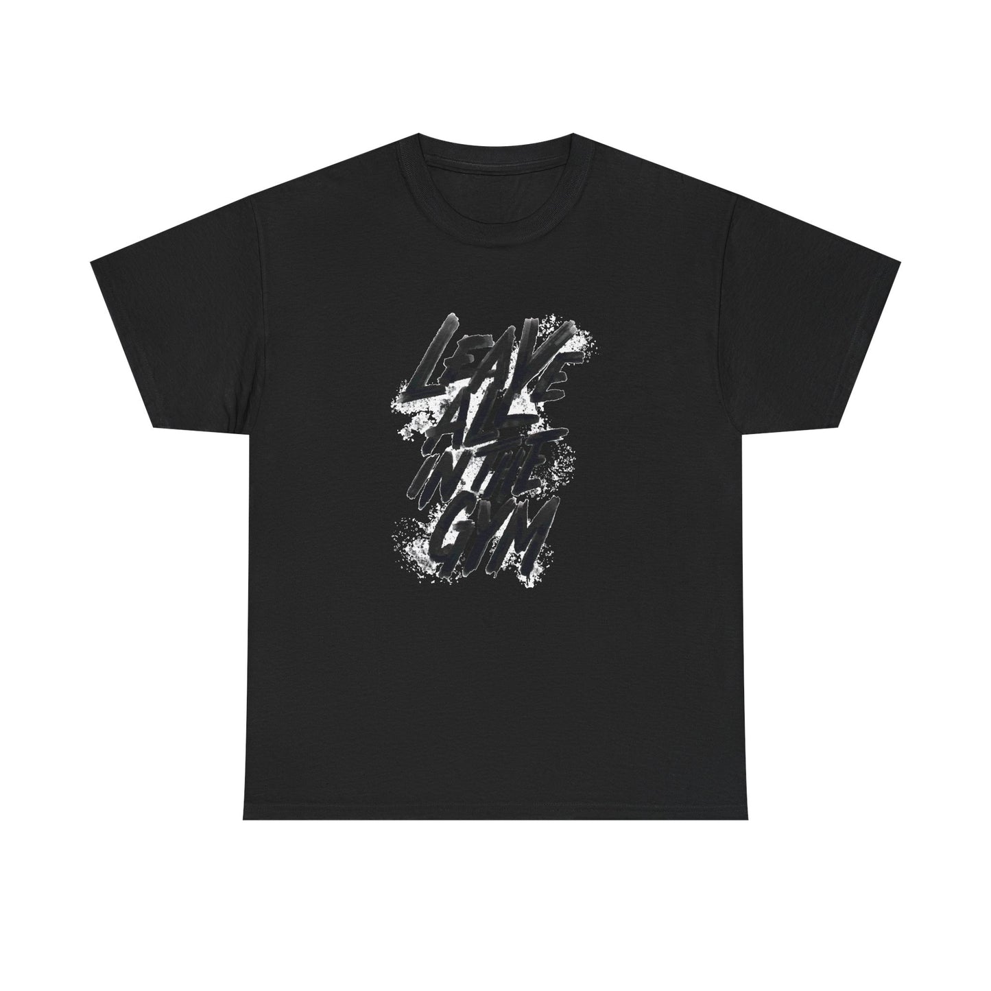 Gym Tee - Leave All in the Gym - Unisex Heavy Cotton T-Shirt