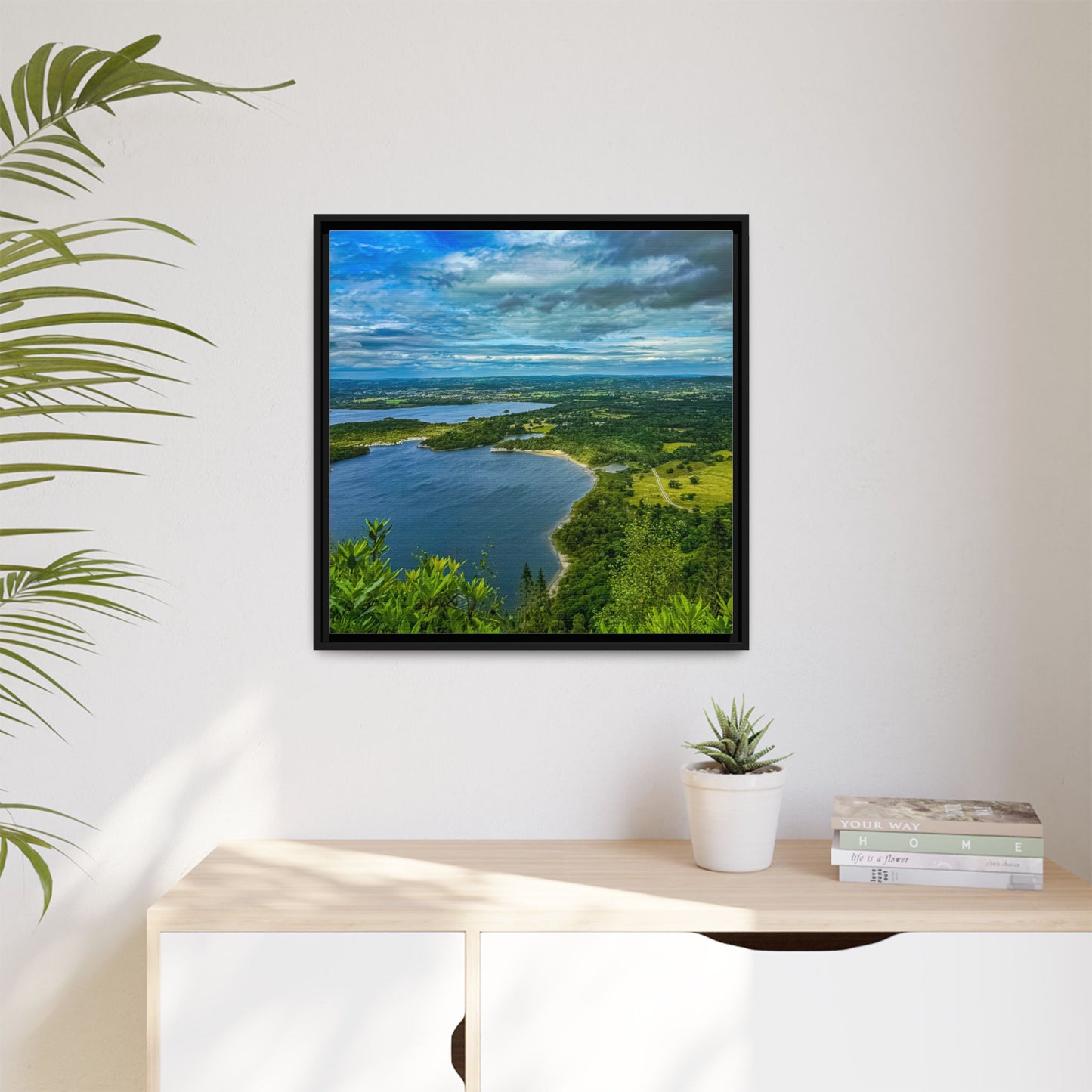 Killarney Trail 2 Matte Canvas, Framed (Multi-color)
