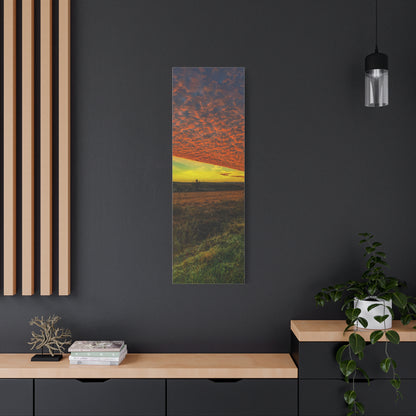 Cloudy Sunset Matte Canvas, Stretched, 1.25"