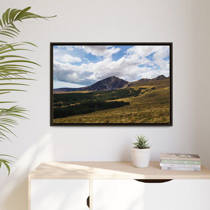 Mount Brandon Matte Canvas, Framed (Multi-color)