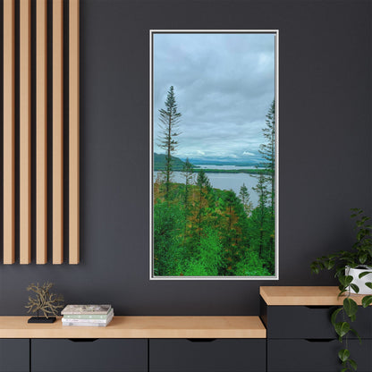 Torc Mountain Trail 2 Matte Canvas, Framed (Multi-color)