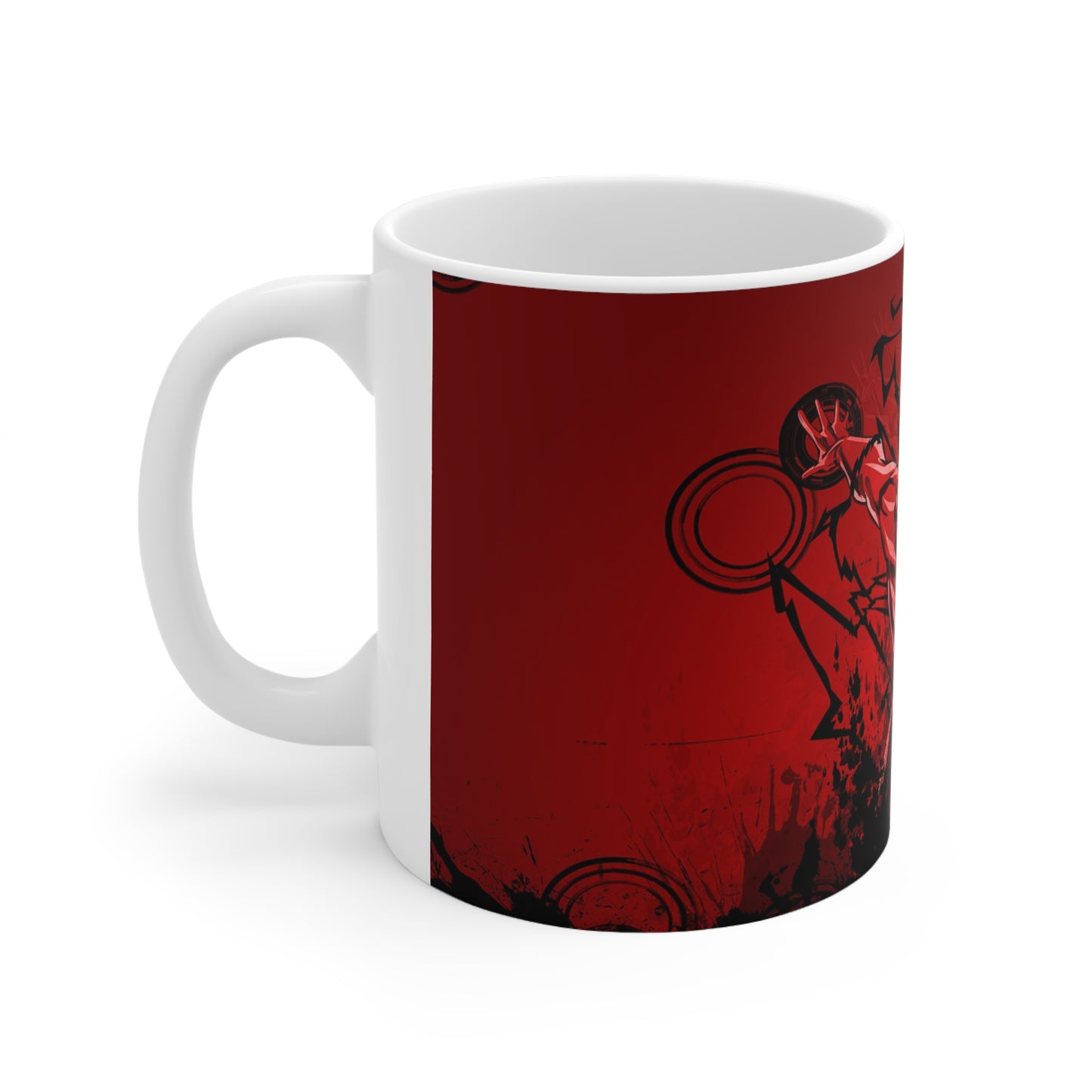 Flash Superhero Ceramic Coffee Mug - 11oz & 15oz
