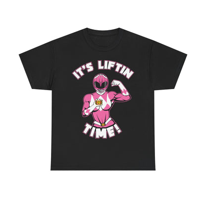 Powerful Pink Hero Unisex Heavy Cotton Tee - It's LIT Black
