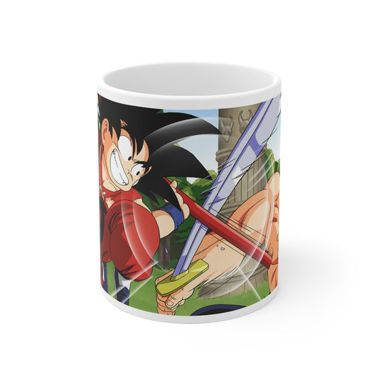 Dragon Ball Z Inspired Ceramic Coffee Cups - 11oz & 15oz | Perfect Gift for Anime Fans