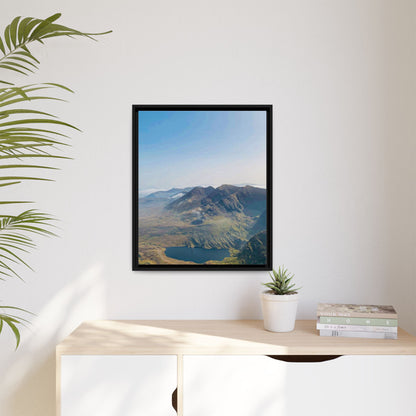 MacGillycuddy's Reeks Matte Canvas, Framed (Multi-color)