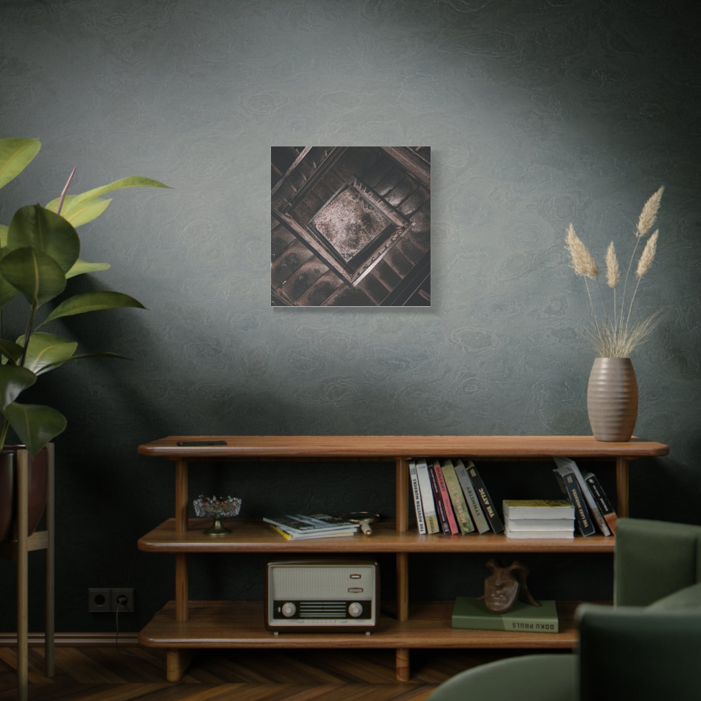 Stairs to Demon World Matte Canvas, Stretched, 1.25"