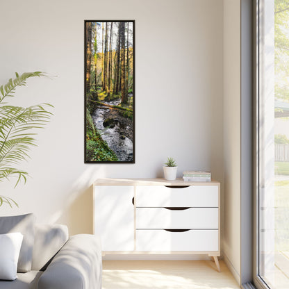 Glanageenty Forest Trail 2 Matte Canvas, Framed (Multi-color)