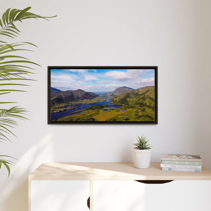 Ladies View Killarney Matte Canvas, Framed (Multi-color)