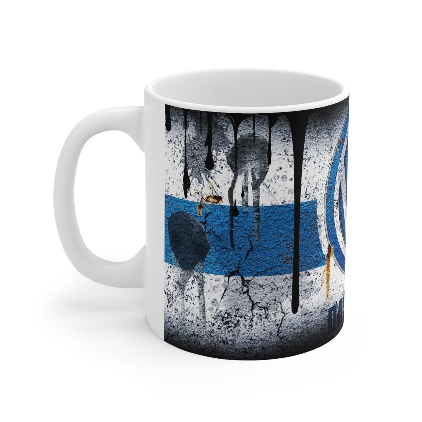 VW Graffiti Style Ceramic Coffee Mug - 11oz & 15oz