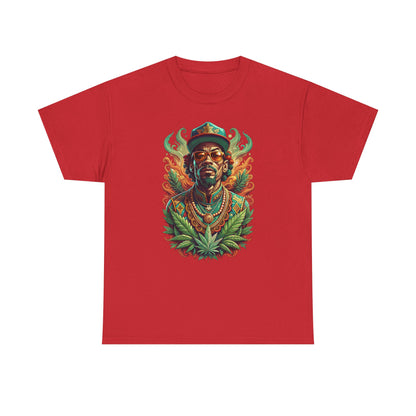 Reggae Lion Tee — Rasta Portrait Graphic T-Shirt
