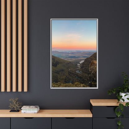 On The Way To Mount Brandon Matte Canvas, Framed (Multi-color)