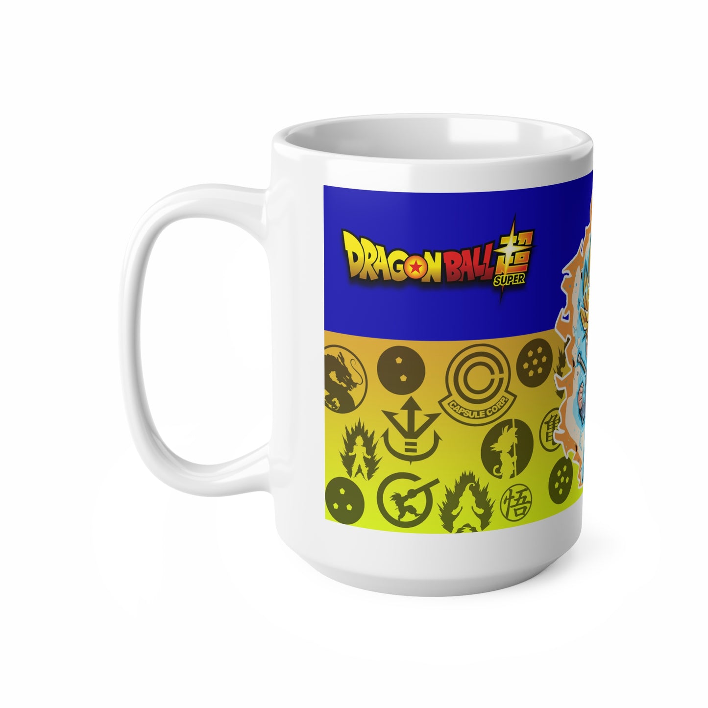 Dragon Ball Super Ceramic Coffee Mug - 11oz & 15oz - for Anime Fans