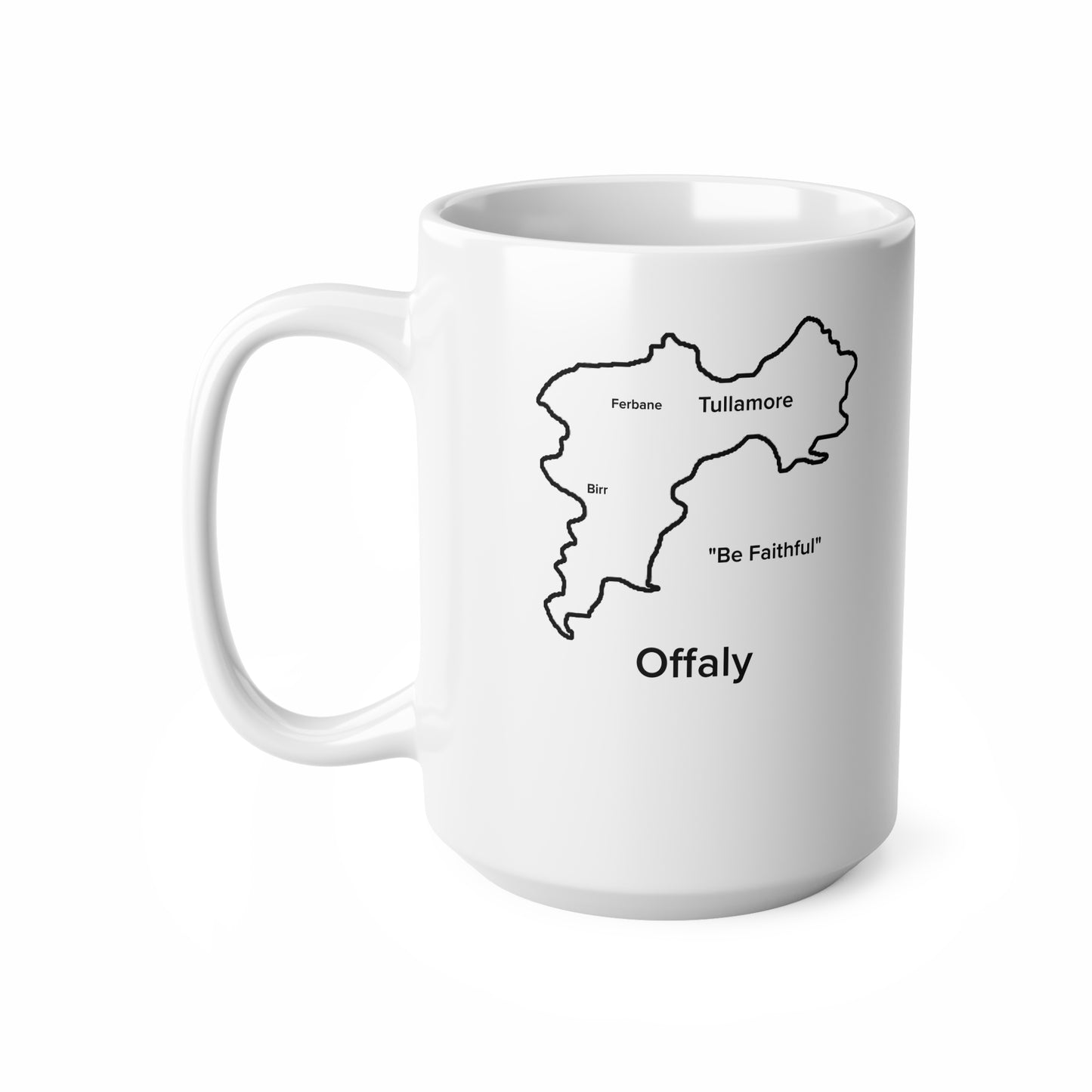 Offaly Ceramic Coffee Cup - 11oz & 15oz