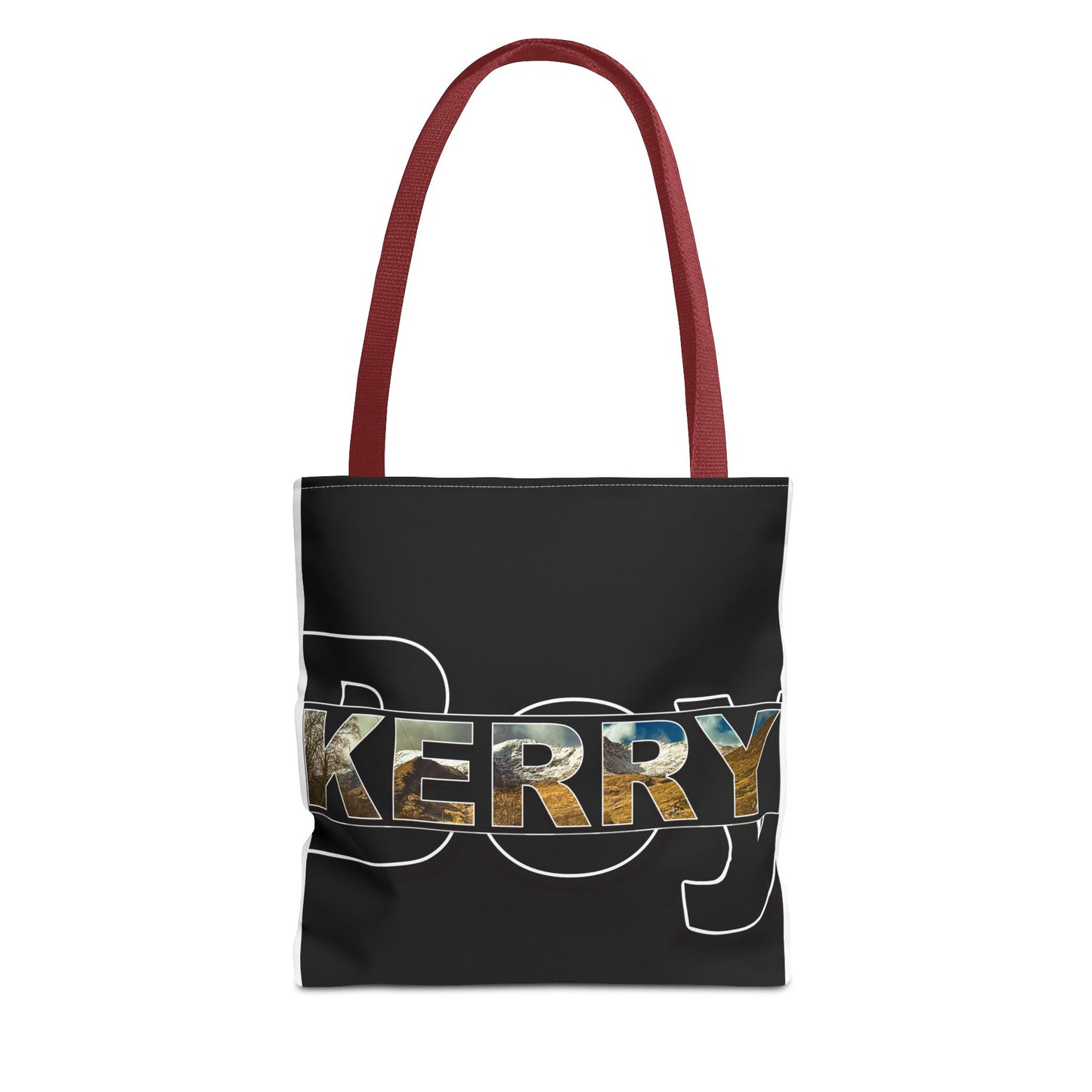 Kerry Boy Black - Black Tote Bag (AOP)