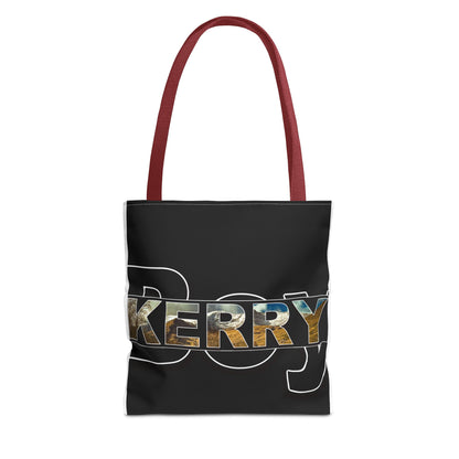 Kerry Boy Black - Black Tote Bag (AOP)