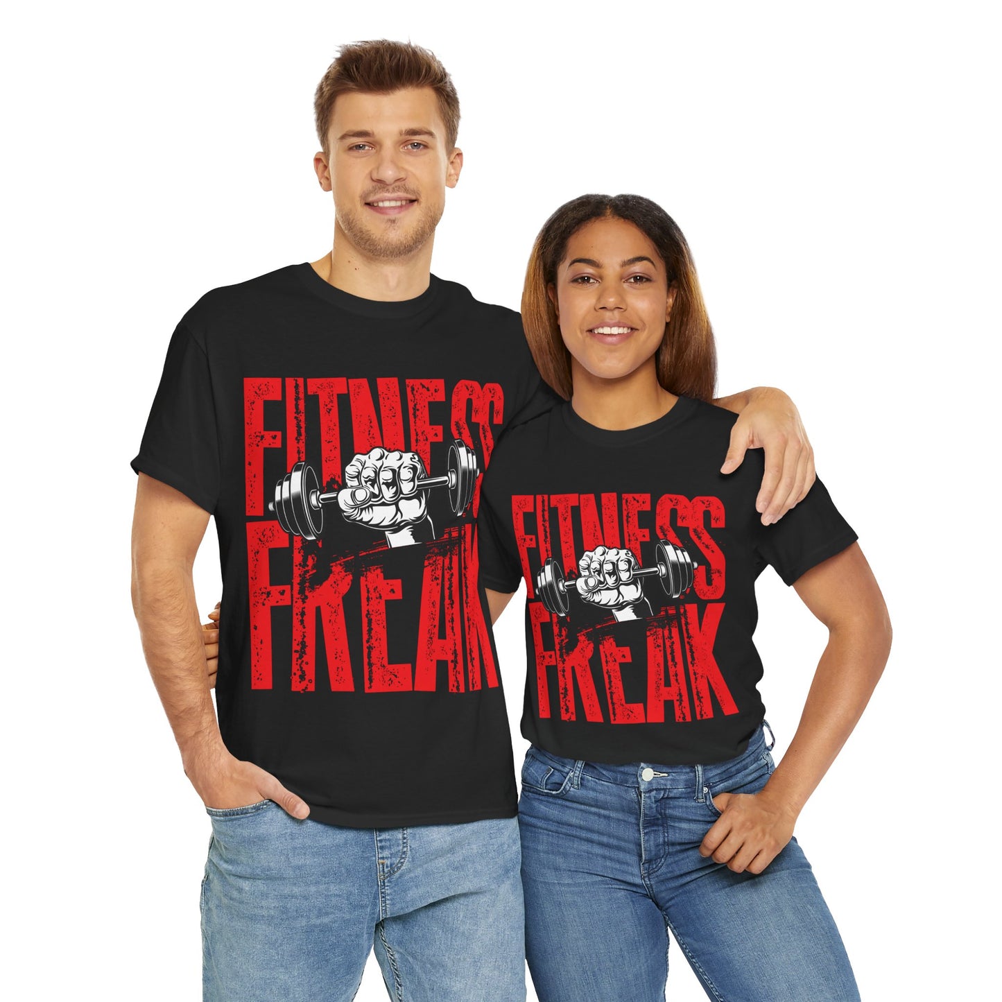 Fitness Freak Unisex Heavy Cotton Tee