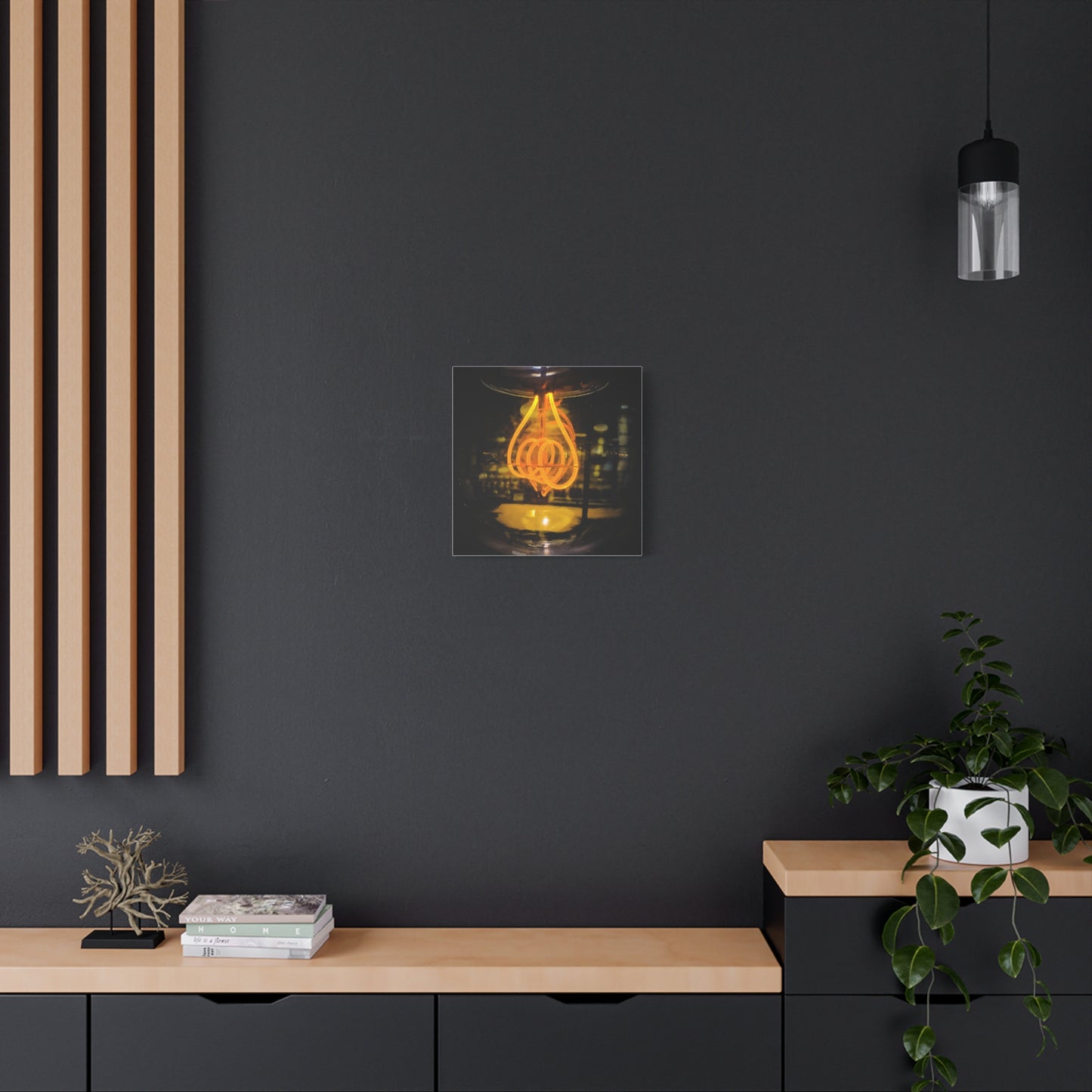 Bulb Matte Canvas, Stretched, 1.25"