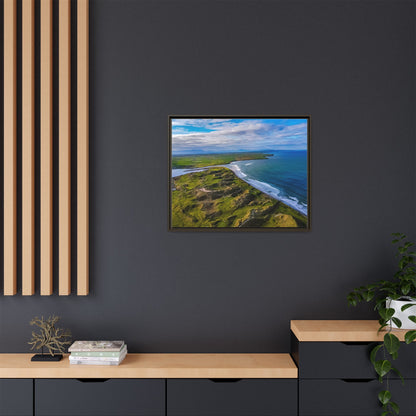 Kerry Landscape Matte Canvas, Framed (Multi-color)