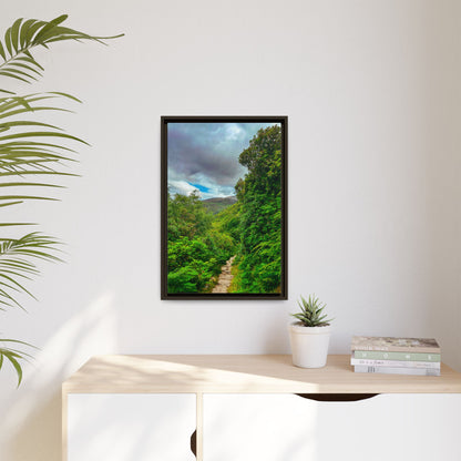 Torc Trail Matte Canvas, Framed (Multi-color)