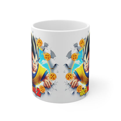 Dragon Ball Z Ceramic Coffee Cups - 11oz & 15oz - Perfect for Anime Fans!