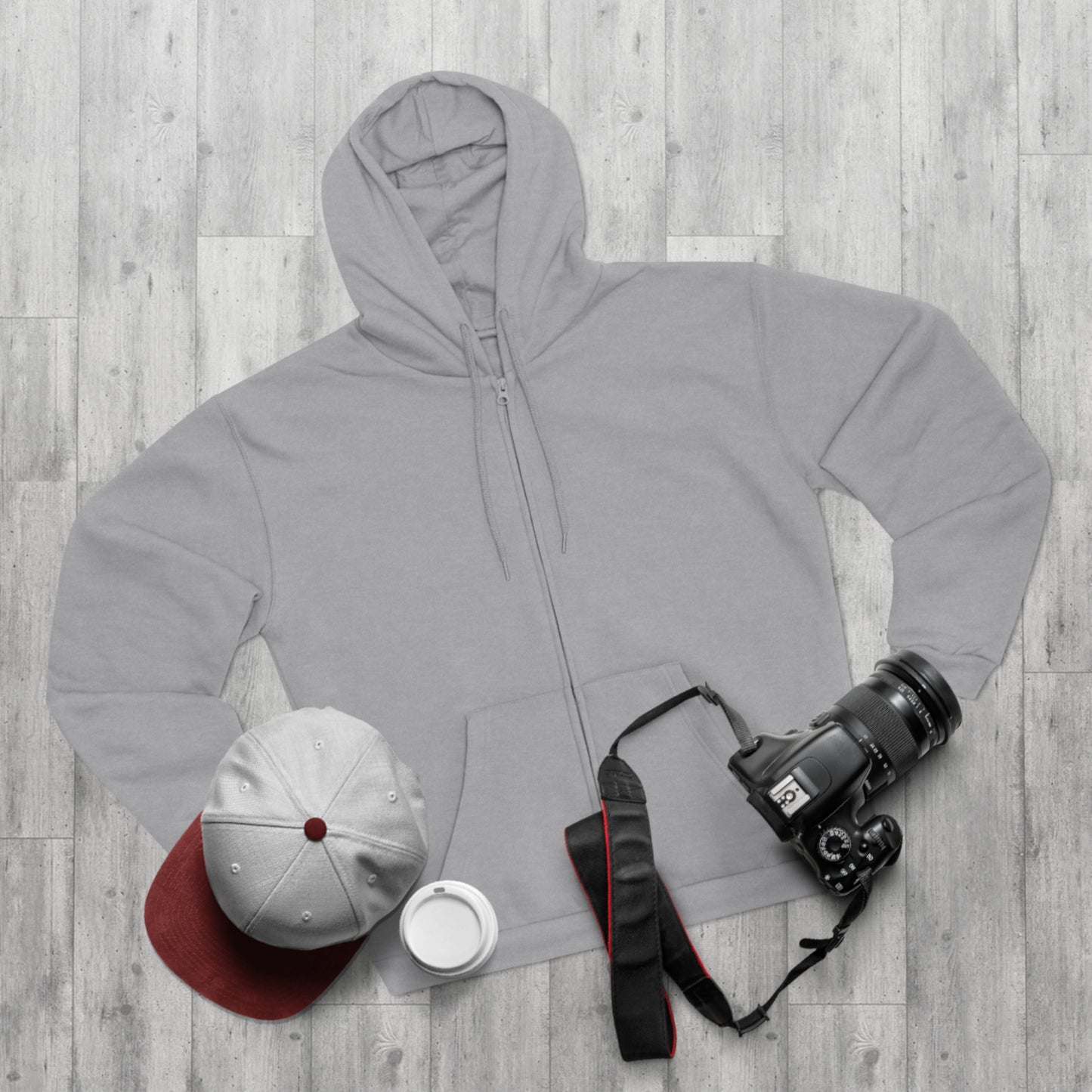 Motivational Zip-Up Hoodie - 'DO NOT GIVE UP'
