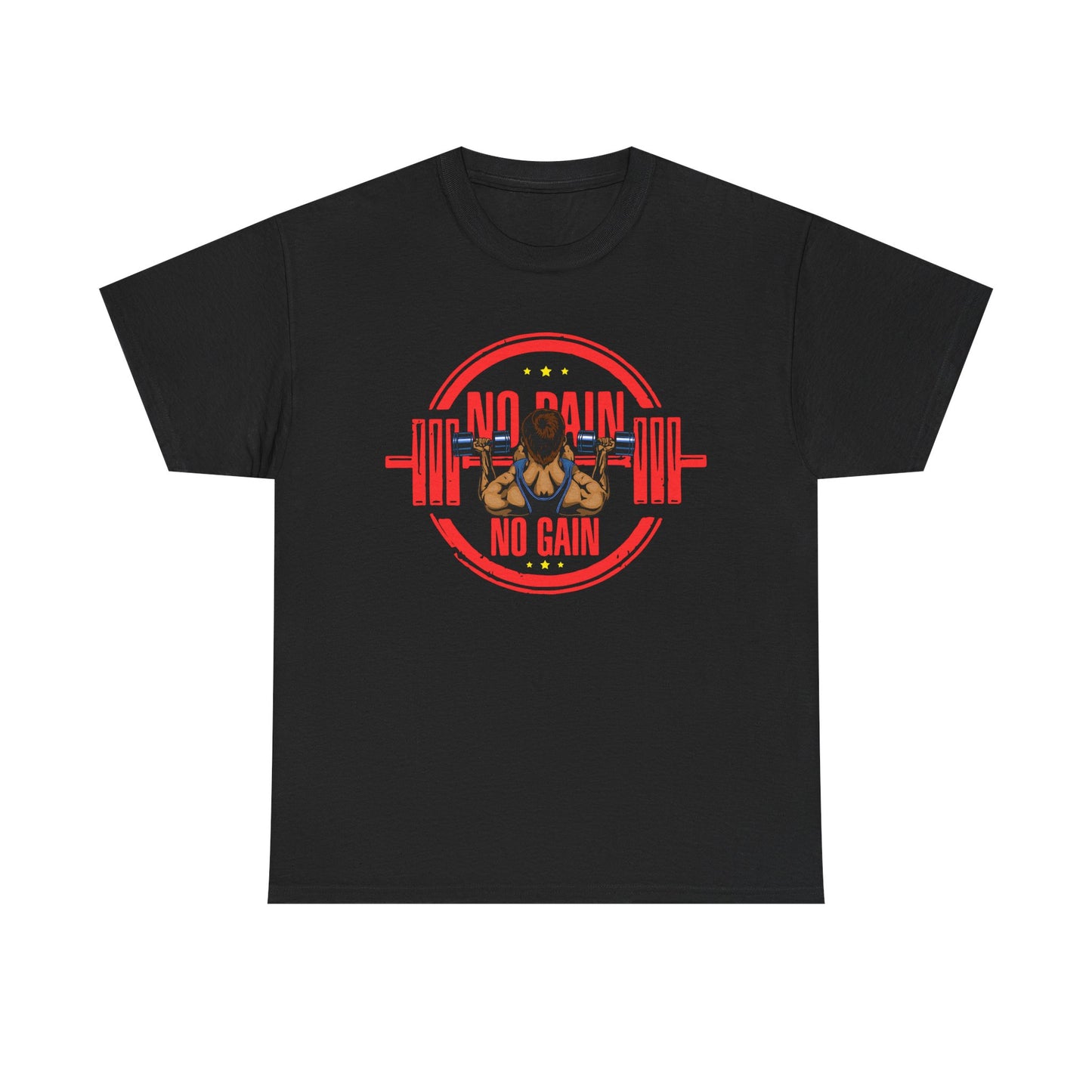 No Pain No Gain Unisex Heavy Cotton Tee