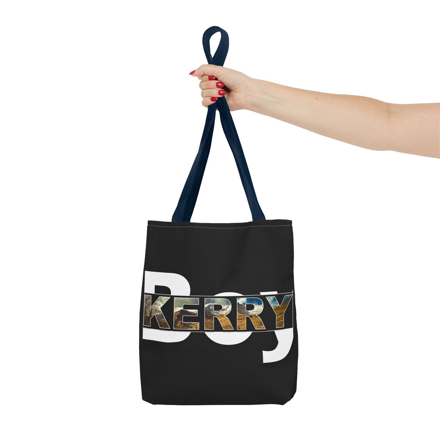 Kerry Boy black Tote Bag (AOP)