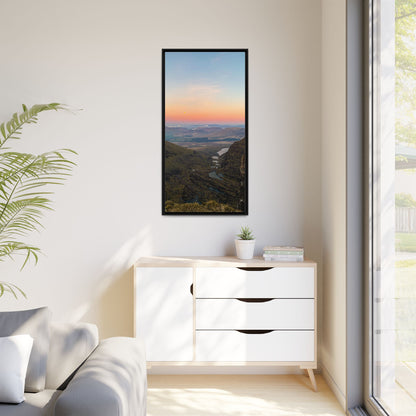 On The Way To Mount Brandon Matte Canvas, Framed (Multi-color)