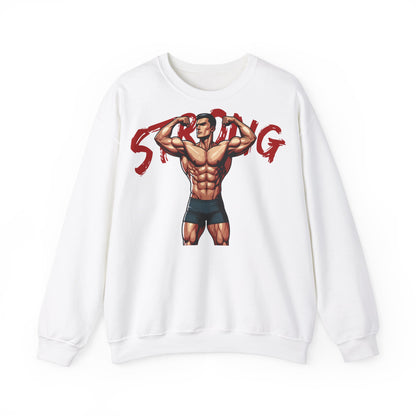 Strong Believe in Yourself  Unisex Heavy Blend™ Crewneck Sweatshirt - Motivational Fitness Apparel