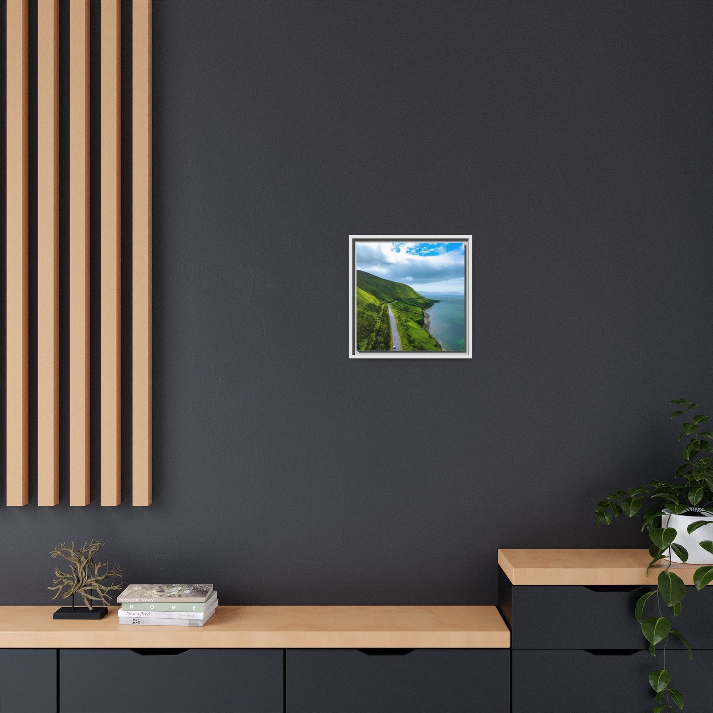 Ring of Kerry Drive Matte Canvas, Framed (Multi-color)