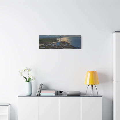 Tarbert Power Station Matte Canvas, Stretched, 1.25"