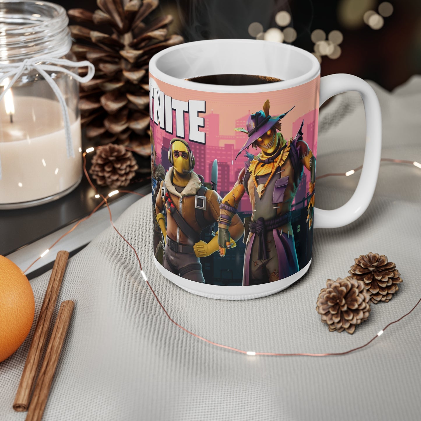 Fortnite Ceramic Coffee Cups - 11oz & 15oz - Perfect for Gamers & Game Nights