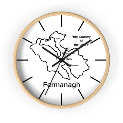 Fermanagh County Wall Clock