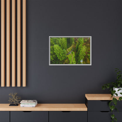 Glanageenty Forest Matte Canvas, Framed (Multi-color)