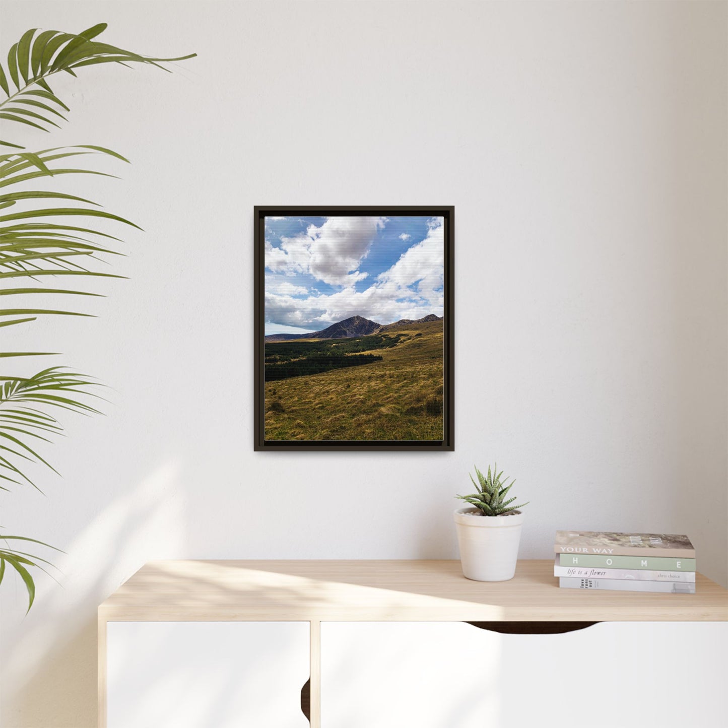 Mount Brandon Matte Canvas, Framed (Multi-color)