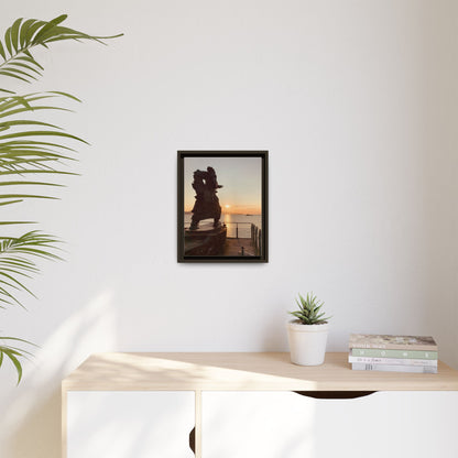 Fenit Matte Canvas, Framed (Multi-color)