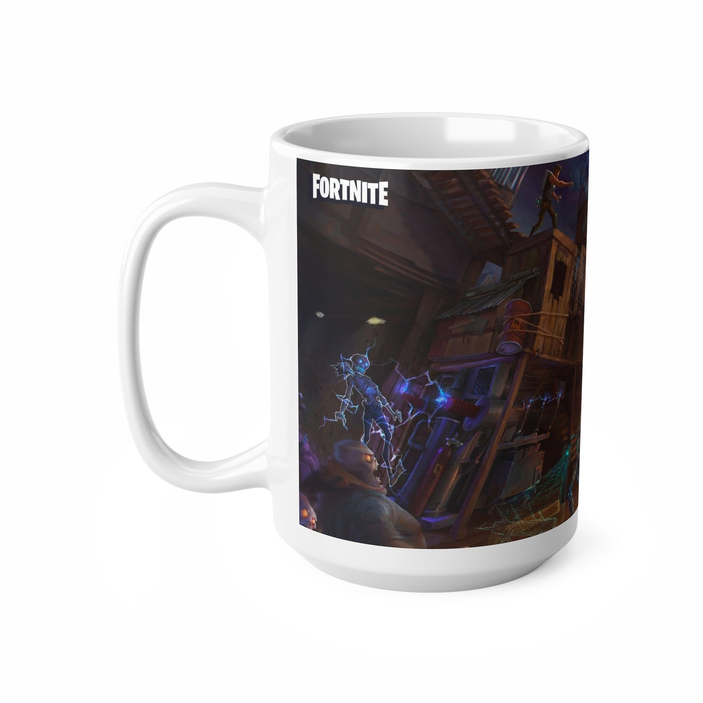 Fortnite-Themed Ceramic Coffee Cups - 11oz & 15oz Gaming Mugs for Coffee Lovers