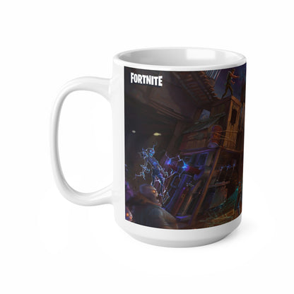 Fortnite-Themed Ceramic Coffee Cups - 11oz & 15oz Gaming Mugs for Coffee Lovers