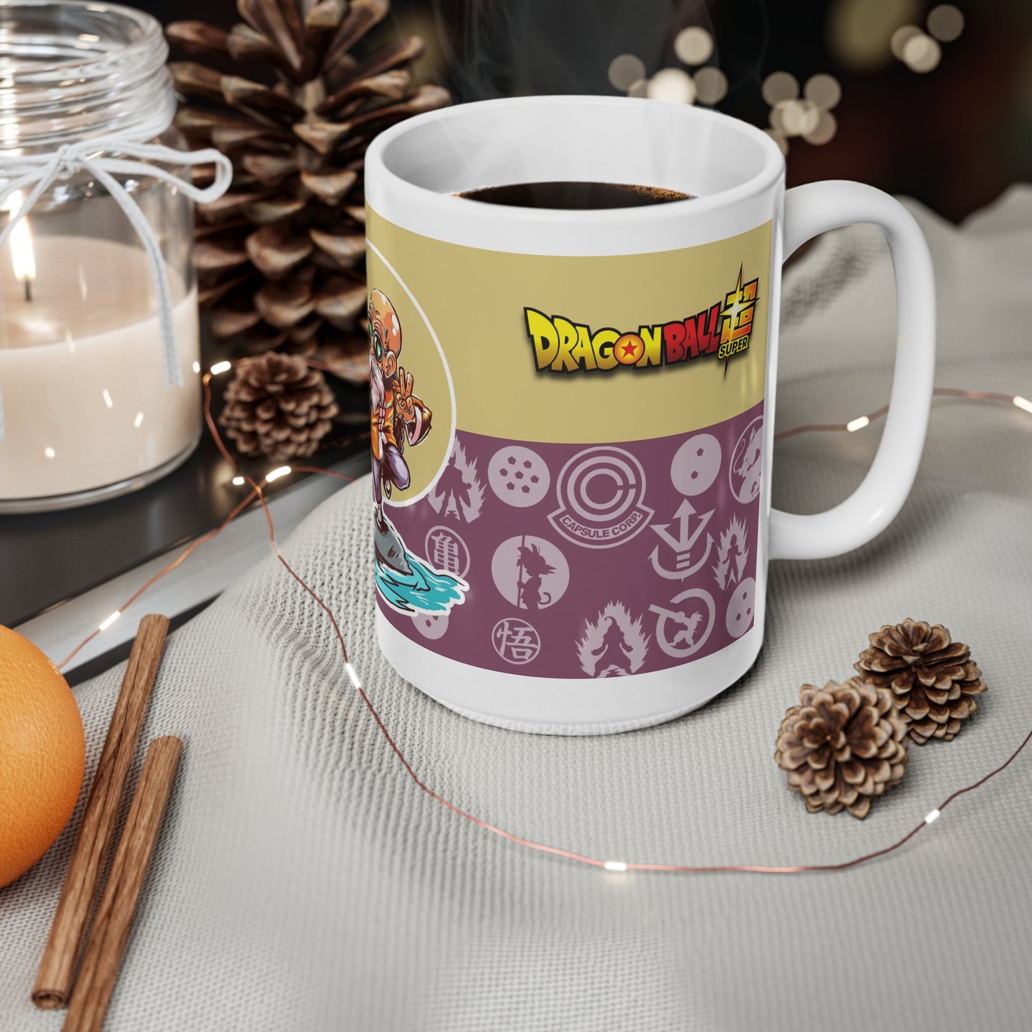 Dragon Ball Super Ceramic Coffee Mug - 11oz & 15oz - Perfect for Anime Fans