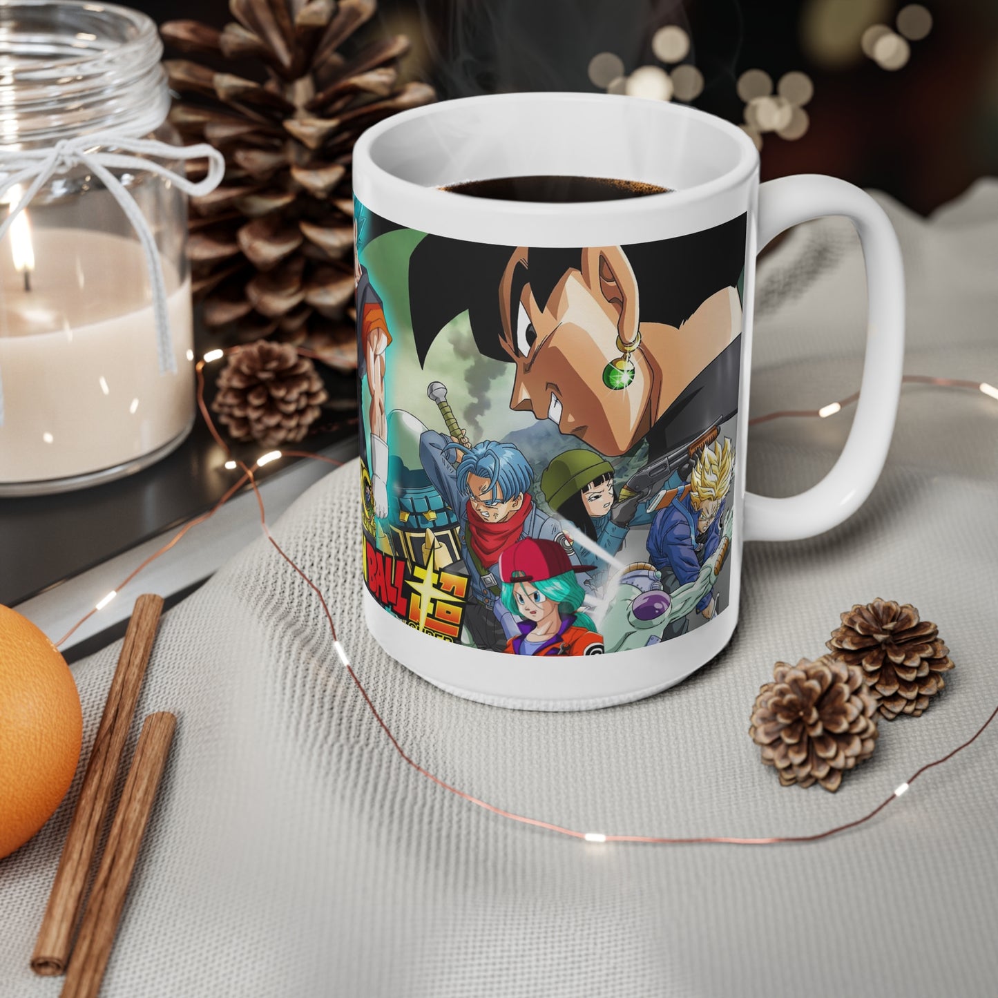 Dragon Ball Super Ceramic Coffee Cups - 11oz & 15oz Anime Mugs